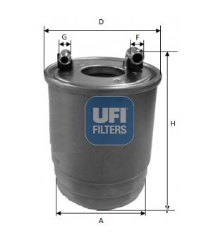 palivovy filtr UFI 24.112.00