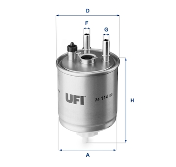 palivovy filtr UFI 24.114.00