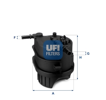 Palivový filtr UFI 24.343.00