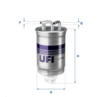 Palivový filtr UFI 24.382.00