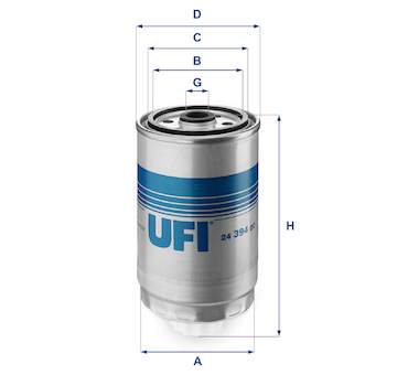 Palivový filtr UFI 24.394.00