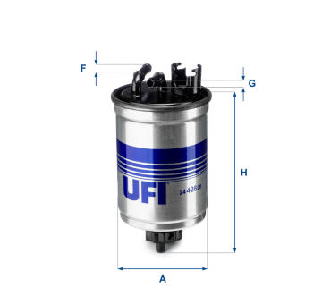 Palivový filtr UFI 24.426.00