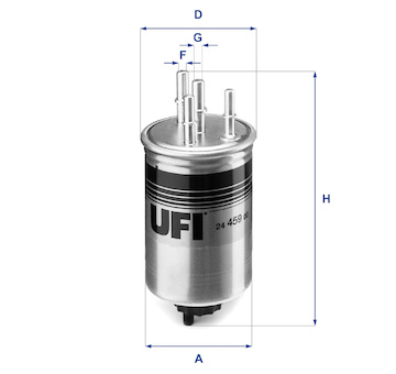 palivovy filtr UFI 24.459.00