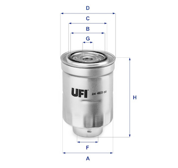 palivovy filtr UFI 24.469.00