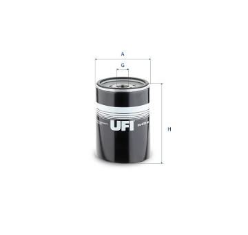 Palivový filtr UFI 24.472.00
