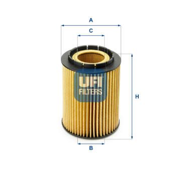 Olejový filtr UFI 25.010.00