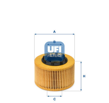 Olejový filter UFI 25.015.00