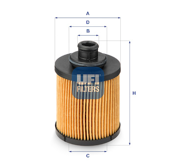 Olejový filtr UFI 25.031.00