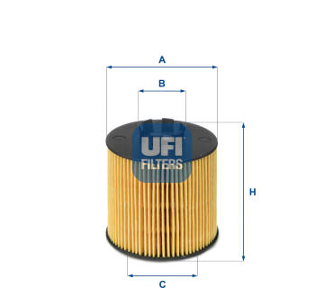 Olejový filter UFI 25.047.00