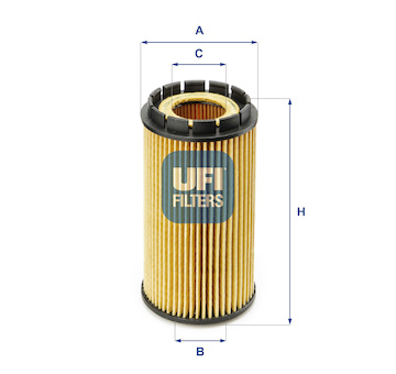 Olejový filtr UFI 25.053.00