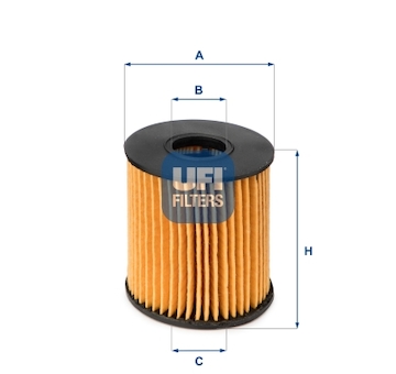 Olejový filter UFI 25.060.00