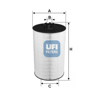 Olejový filtr UFI 25.097.00