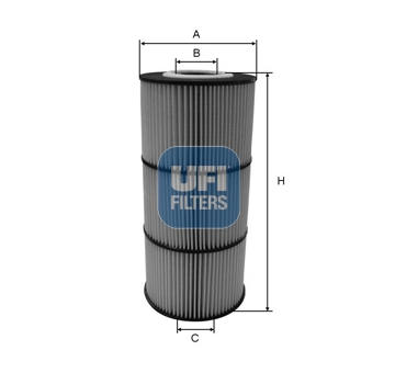 Olejový filtr UFI 25.156.00