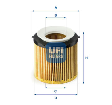 Olejový filtr UFI 25.179.00