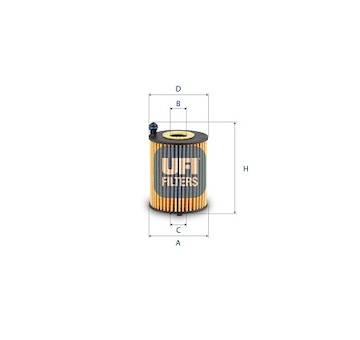 Olejový filtr UFI 25.253.00