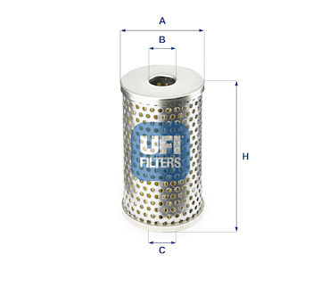 Hydraulický filtr, řízení UFI 25.406.01
