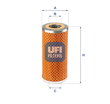 Olejový filtr UFI 25.407.01