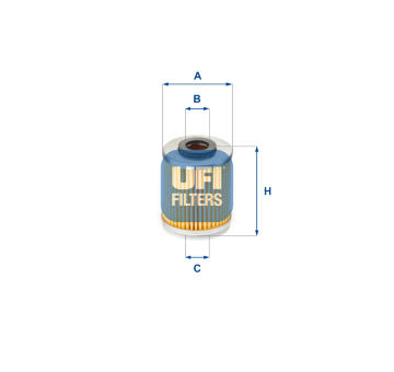 Olejový filtr UFI 25.587.00