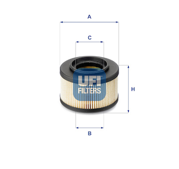 palivovy filtr UFI 26.013.00