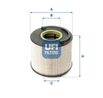 Palivový filtr UFI 26.015.00
