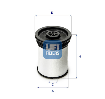 Palivový filtr UFI 26.019.01