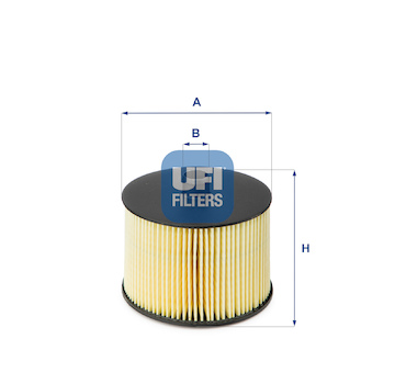 palivovy filtr UFI 26.022.00