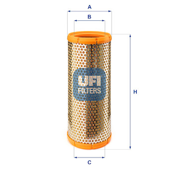 Vzduchový filtr UFI 27.084.00