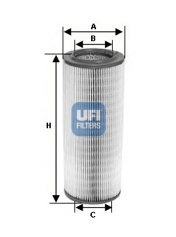 Vzduchový filtr UFI 27.154.00