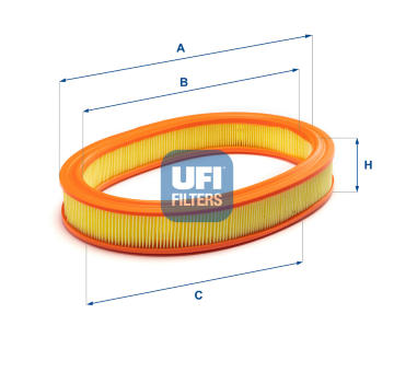 Vzduchový filtr UFI 27.177.00