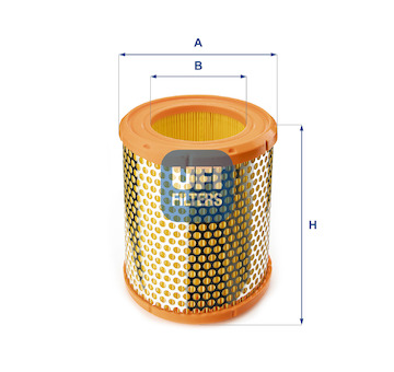 Vzduchový filtr UFI 27.194.00