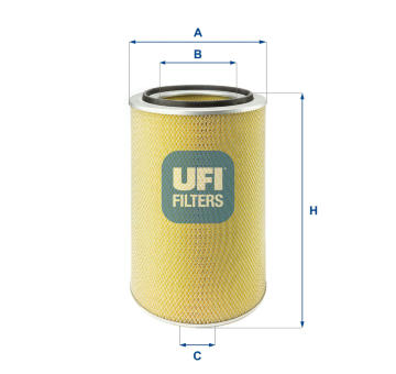 Vzduchový filtr UFI 27.213.00