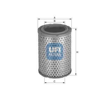 Vzduchový filtr UFI 27.240.00