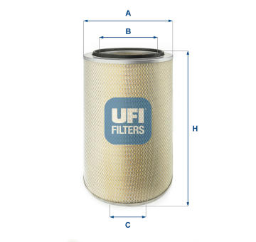 Vzduchový filtr UFI 27.544.00