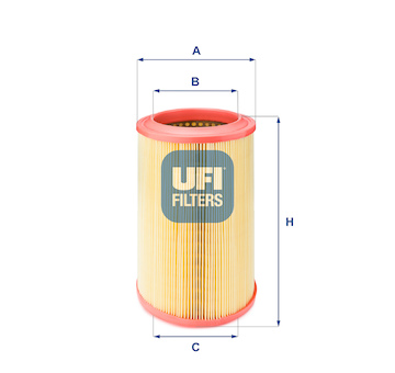 Vzduchový filtr UFI 27.366.00