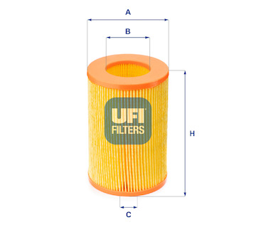 Vzduchový filtr UFI 27.385.00