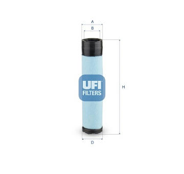 Filtr - sekundární vzduch UFI 27.551.00
