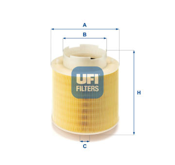 Vzduchový filtr UFI 27.597.00