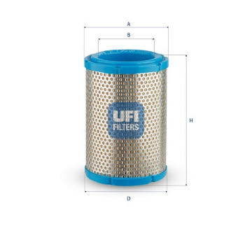 Vzduchový filtr UFI 27.736.00