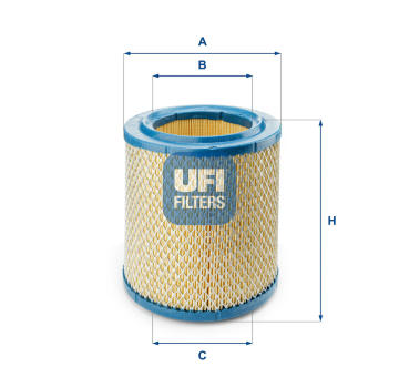Vzduchový filtr UFI 27.888.00