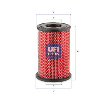 Vzduchový filter UFI 27.D79.00