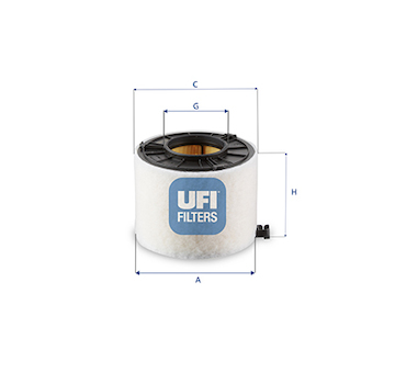 Vzduchový filtr UFI 27.G33.00