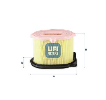 Vzduchový filtr UFI 27.H34.00