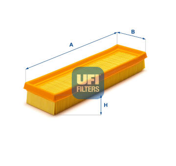 Vzduchový filtr UFI 30.025.00