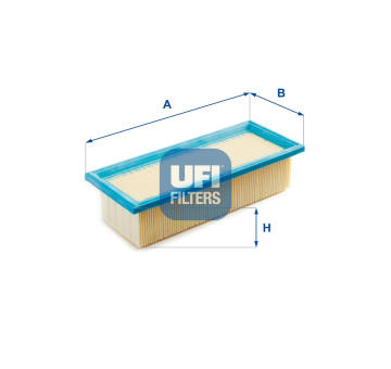 Vzduchový filtr UFI 30.033.00