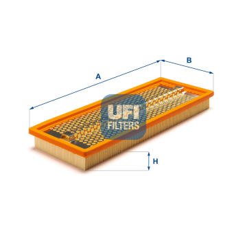 Vzduchový filtr UFI 30.034.00