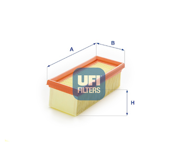 Vzduchový filter UFI 30.163.00