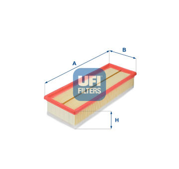 Vzduchový filtr UFI 30.210.00