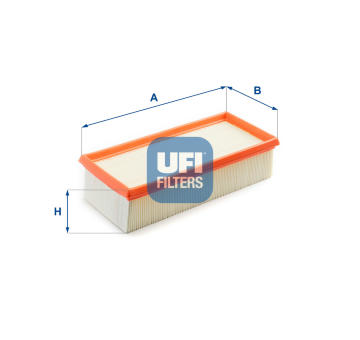 Vzduchový filter UFI 30.253.00