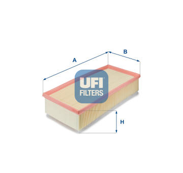 Vzduchový filtr UFI 30.330.00