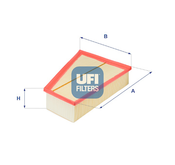 Vzduchový filtr UFI 30.331.00